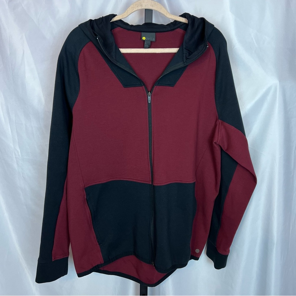 Zella Men’s Zip Front Hooded Sweatshirt, size Large